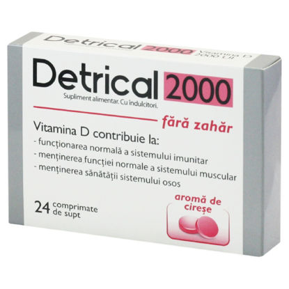 Світлина Детрікал 2000 таблетки для розсмоктування зі смаком вишні №24